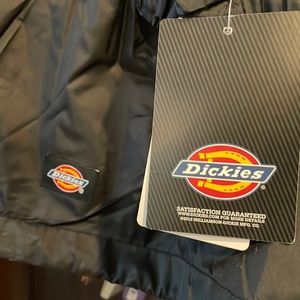 Dickies Mens Size 4XL - black windbreaker button down jacket